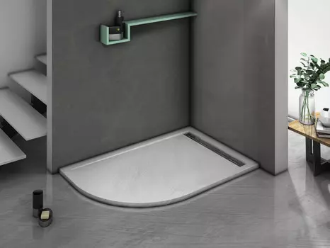 Поддон из литого мрамора 100x80 см WeltWasser WW TRR 10080 STONE-WT R 10000004360