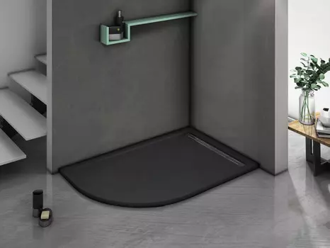 Поддон из литого мрамора 120x80 см WeltWasser WW TRR 12080 STONE-BL R 10000004388