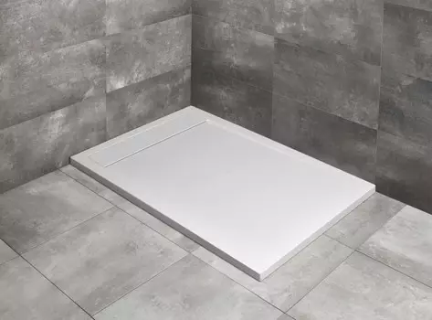 Душевой поддон из литьевого мрамора 160x90 см Radaway Teos F White HTF16090-04