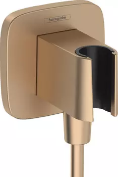 Подключение для душевого шланга с держателем Hansgrohe FixFit Q 26887140