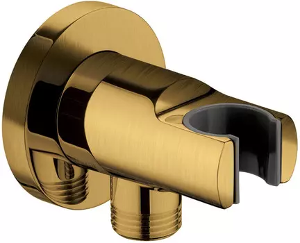 Подключение для душевого шланга с держателем Omnires 8873GLB