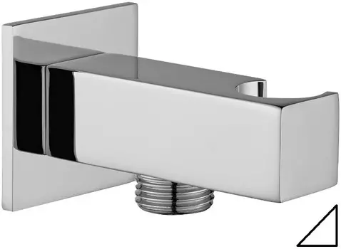 Подключение для душевого шланга с держателем Paffoni ZSUP032BO