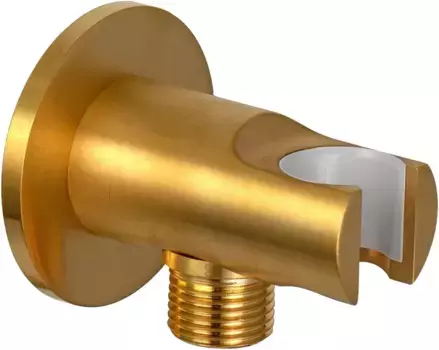 Подключение для душевого шланга с держателем Remer 337MBG