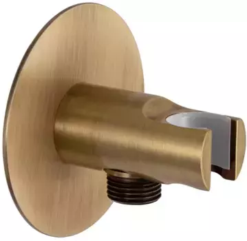 Подключение для душевого шланга с держателем Remer 337XVO