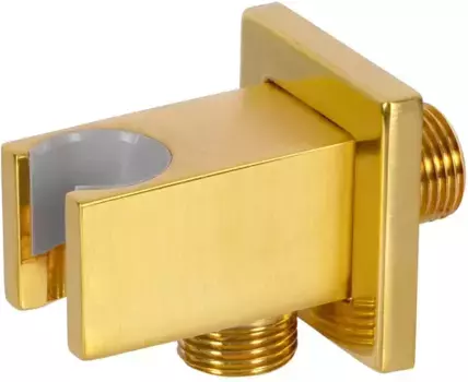 Подключение для душевого шланга с держателем Remer 337QBG