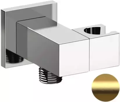 Подключение для душевого шланга с держателем Remer 337SBG