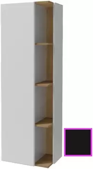 Подвесная колонна левосторонняя черный глянец Jacob Delafon Terrace EB1179G-274