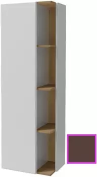 Подвесная колонна левосторонняя ледяной коричневый глянец Jacob Delafon Terrace EB1179G-N23