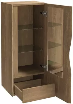 Подвесная колонна натуральный дуб шарниры справа Jacob Delafon Stillness EB2006D-P6