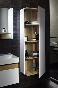 Подвесная колонна правосторонняя белый глянец Jacob Delafon Terrace EB1179D-G1C