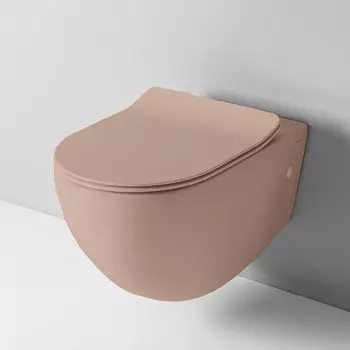 Унитаз подвесной Artceram File 2.0 FLV004 40 00 безободковый, коричневый