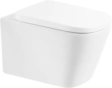 Унитаз подвесной BelBagno Albano BB120CHR безободковый, белый