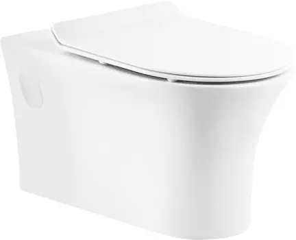 Унитаз подвесной BelBagno Ancona BB1224CHR-SM безободковый, белый