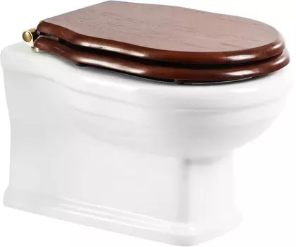 Унитаз подвесной BelBagno Boheme BB115CH безободковый, белый