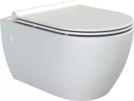 Унитаз подвесной Boheme Bianca 963-W безободковый, белый