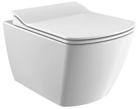 Унитаз подвесной Creavit Elegant EG321-11CB00E-0000 безободковый, белый