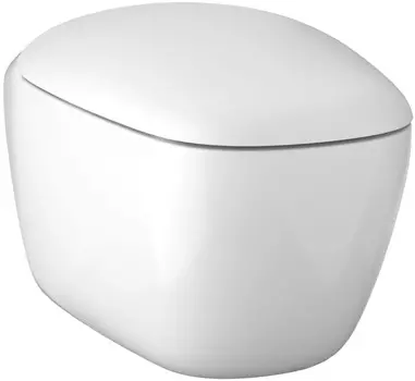 Унитаз подвесной Geberit Citterio 500.510.01.1 безободковый, белый