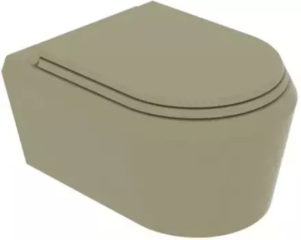 Унитаз подвесной GSG Cruise CRWCSO016 безободковый, медовый матовый