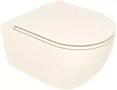 Унитаз подвесной GSG Like LKWCSO015 безободковый, пергамон матовый