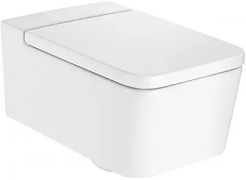 Унитаз подвесной Roca Inspira 346537000 безободковый, белый