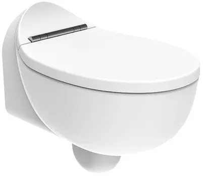 Унитаз подвесной Creavit Foglia FG321-00CB00E-0000 безободковый, с функцией биде, белый