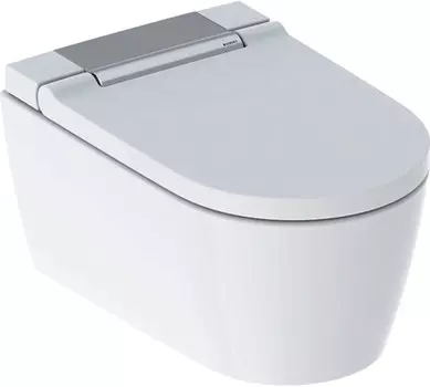 Унитаз подвесной Geberit AquaClean Sela 146.224.21.1 безободковый, с функцией биде, альпийский белый