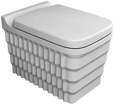 Подвесной безободковый унитаз с сиденьем микролифт Bien Shine SHKA052N1VP0W3000