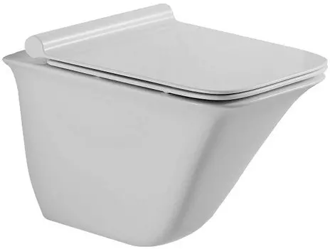 Подвесной безободковый унитаз с сиденьем микролифт Esbano Luchena ESUPLUCH