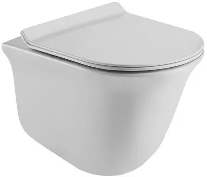 Подвесной безободковый унитаз с сиденьем микролифт Esbano Segura ESUPSEGU