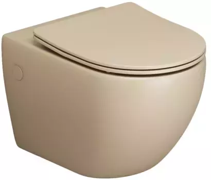 Подвесной безободковый унитаз с сиденьем микролифт Grossman GR-4411BEMS