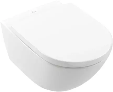 Унитаз подвесной Villeroy & Boch Subway 3.0 4670T001 безободковый, торнадо, альпийский белый