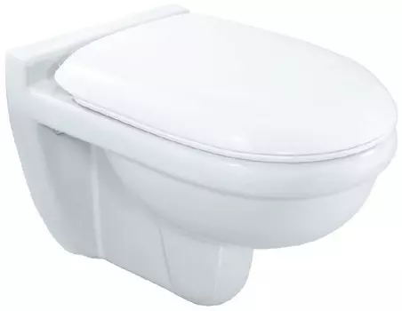 Унитаз подвесной Jaquar Continental CNS-WHT-959SPP с сиденьем микролифт, белый