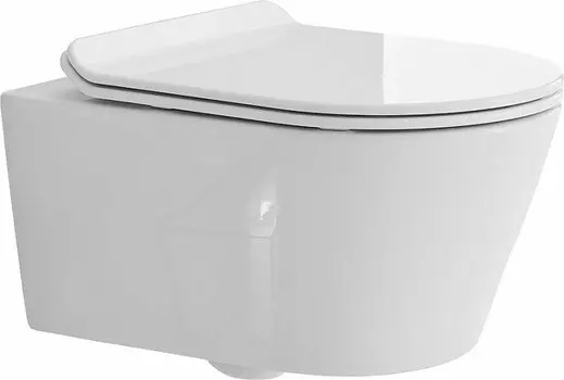 Подвесной унитаз с сиденьем микролифт SSWW CT2040