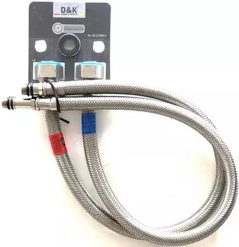 Подводка для смесителя 50 см M10 х 1/2" пара D&K DC1250011