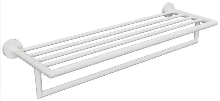 Полка для полотенец 55 см Bemeta White 104219074