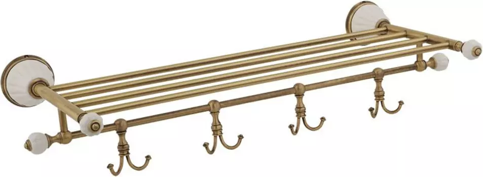 Полка для полотенец 67,8 см Migliore Olivia ML.OLV-60.629.BI.BR