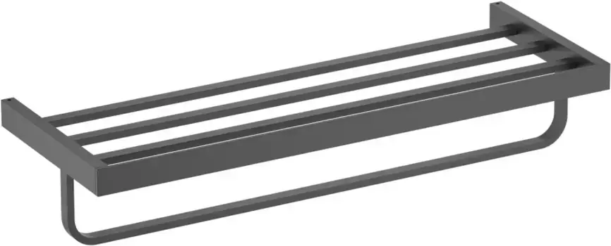 Полка для полотенец Timo Petruma 15258/03 61,5 см, черный матовый