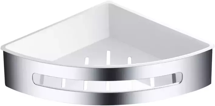 Полка для ванной Schein 9326CH 20,7x20,7 см, угловая, хром