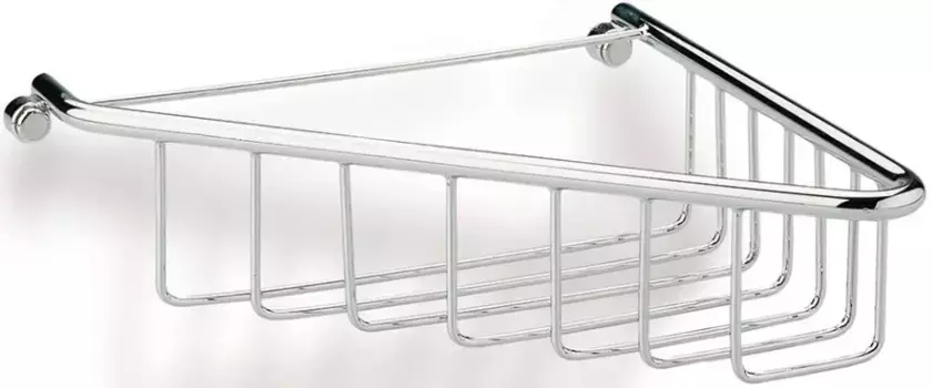 Полка для ванной Stil Haus 571(08) угловая, хром