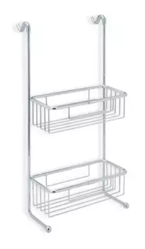 Полка для ванной Stil Haus 785(08) 25 см, двойная, хром