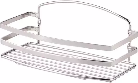 Полка для ванной Tekno-tel BK084SSM 25 см, нержавеющая сталь