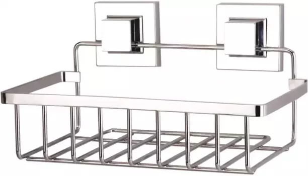 Полка для ванной Tekno-tel EF241 24 см, самоклеящаяся, хром