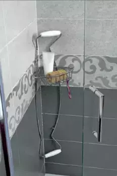 Полка и держатель в ванную для рук и ног Stil Haus 890HELP(08) хром