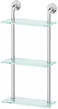 Полка стеклянная 30 см Ellux Elegance ELE 040