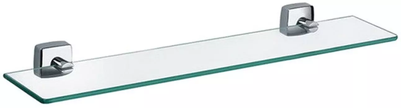 Полка стеклянная 50 см Fixsen Kvadro FX-61303