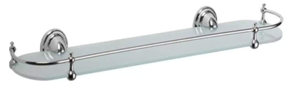 Полка стеклянная 52 см Haiba HB1507