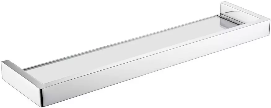Полка стеклянная 53,5 см AltroBagno Aperto 082802 Cr