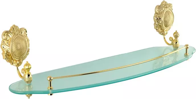 Полка стеклянная 55 см Migliore Cleopatra ML.CLE-60.720.DO