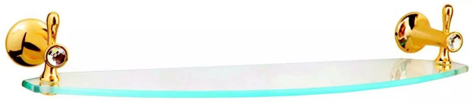 Полка стеклянная 58 см Boheme Chiaro 10507