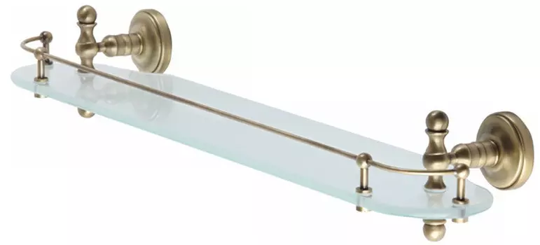 Полка стеклянная 58 см Migliore Mirella 17177